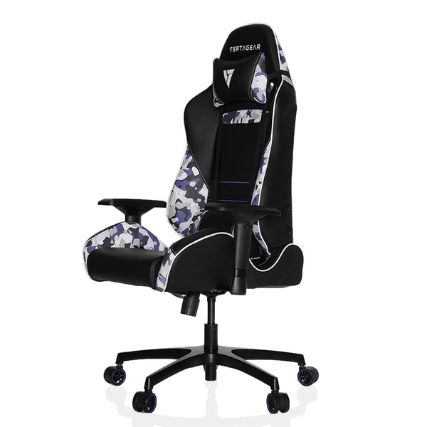 Regulowany fotel do gabinetu S-line VG-SL5000_CM wygodny czarny biały