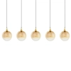 Wielopunktowa lampa wisząca LURVELA LE45135 LED 20W 3000K kule złote