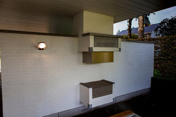 Elewacyjna lampa ścienna Polo LED 16W 3000K okrągła IP54 grafitowa