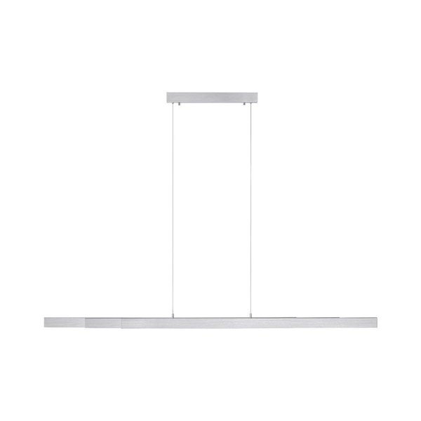 Wisząca lampa liniowa Luzi do salonu LED 13W 3000K aluminium