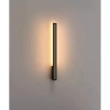 Ścienna lampa ogrodowa MOENA czarna W0460 LED 15W 3000K IP65 podłużna
