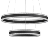 Lampa wisząca ring DONTERIO LE45401 LED 68W 3000K metalowa czarna