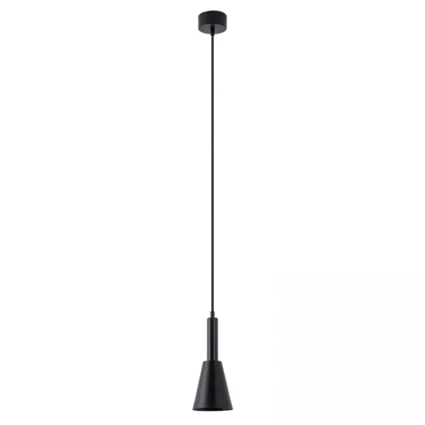 Zwisająca lampa nad stół 22179 LED 7W 3000K tuba metalowa czarna