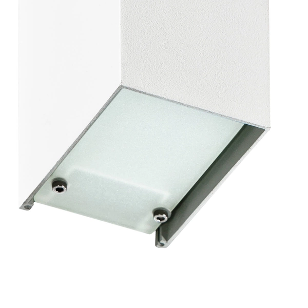 Ścienna lampa minimalistyczna Raul AZ0891 Azzardo biała do holu nowoczesna