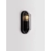 Lampa ścienna ogrodowa CASVELO LE75253 loftowa szklana IP65 antracyt