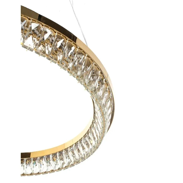Lampa wisząca ring SAVOY MSE1501100529 LED 72W 3000K glamour złota