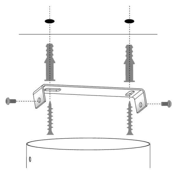 Podwójna wisząca lampa Rif 2 41157 do przedpokoju metalowa ceglana