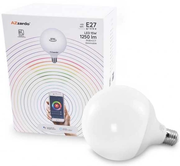 Żarówka Smart AZ3214 LED 15W G120 E27 zmienna barwa 2700-4700K 630lm bańka