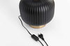 Nocna lampa stojąca Tamiza LP-1515/1T small czarna złota
