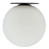 Sufitowa lampa podtynkowa Vos 1 10963 opalowa kula czarny
