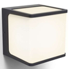 Kinkiet LAMPA elewacyjna DOBLO 5197002125 Lutec kwadratowa OPRAWA ścienna LED 15W 3000K outdoor IP54 szary