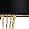 Lampa stołowa hampton Filo MT1235 Step druciana złota czarna
