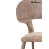 Tkaninowe krzesło IRIS MM001501100351 beżowe do jadalni 47cm