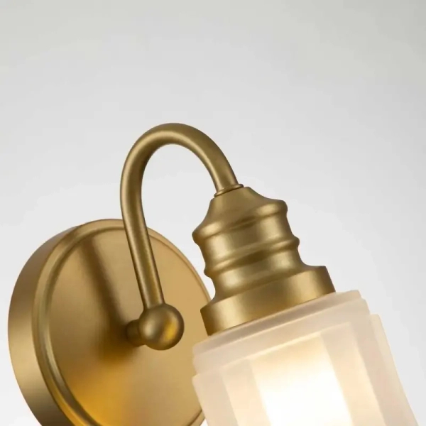 Naścienna lampa do łazienki Swell QZ-SWELL1-BB-BATH IP44 mosiądz