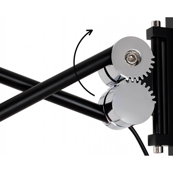 Regulowana lampa ścienna Gear MSE1501100211 Moosee LED 10W 3000K czarna