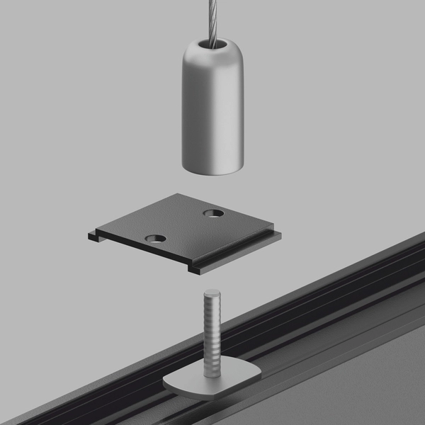 Mocowanie kablowe do systemu magnetycznego S35 TRA004HP-21B czarne