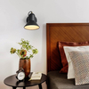 Industrialna LAMPA ścienna ASTAMA LP-1122/1W BK Light Prestige metalowa OPRAWA kinkiet regulowany czarny