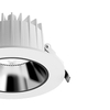 Wpust LAMPA łazienkowa KEA 8773 Nowodvorski okrągła OPRAWA sufitowa LED 20W 3000K metalowa IP44 biała