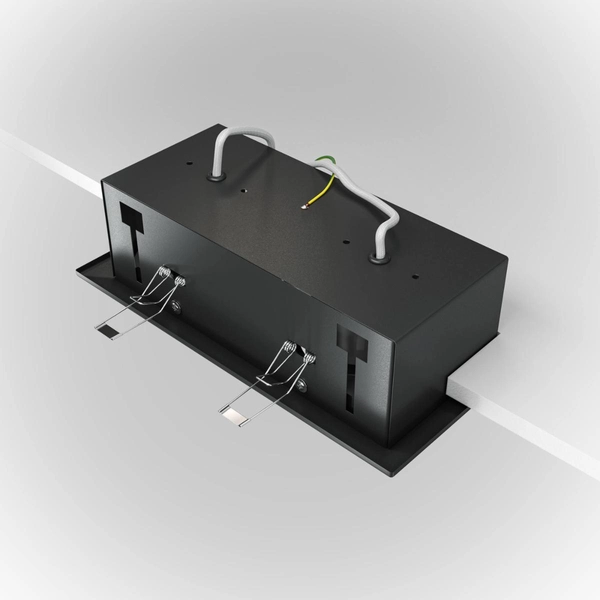 Oprawa wpuszczana modułowa Metal Modern DL008-2-02-B LED 50W czarna