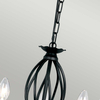 Żyrandol nad stół Artisan ART5-BLACK Elstead na łańcuhu metalowy czarny