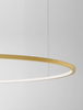 Lampa wisząca TOLUCA LE42779 Luces Exclusivas pierścień LED 58W 3000K złoty