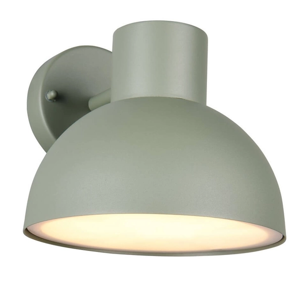 Lampa ścienna do łazienki ELBE 262360115 metalowa kopuła IP44 zielona