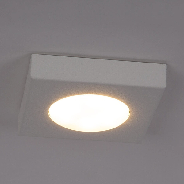 Lampa sufitowa do jadalni Hero 40996 kostka square kwadrat biały