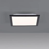 Natynkowa lampa sufitowa Flat LED 6W 3000K czarny plafon do jadalni