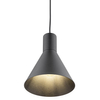 Lampa wisząca nad stół Jump 1811 zwis do kuchni loftowa czarna