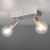 Sufitowa LAMPA loft VANNES R80182007 RL Light regulowana OPRAWA metalowy kinkiet reflektorki nikiel mat