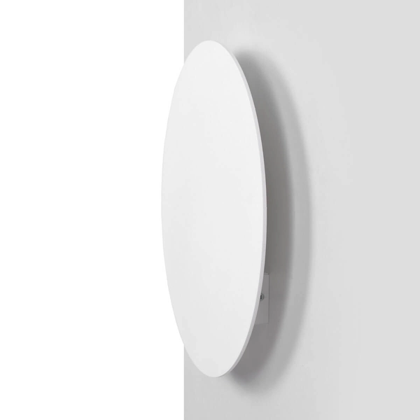 Metalowy kinkiet Pero K-5322 Kaja okrągły do kuchni kula biały