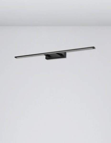 Łazienkowa lampa ścienna Inirida listwa LED 30W 3000K czarna