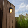 Ogrodowa LAMPA ścienna BULLO 6383001118 Lutec elewacyjna OPRAWA zewnętrzna LED 15W 3000K owalna IP54 szara