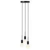 Loftowa lampa wisząca Paco 2112063003 potrójna czarna