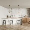 Okrągła wisząca lampa 19150 LED 6W 3000K nad blat kuchenny czarny