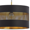 Lampa wisząca Tago 3211 TK Lighting pojedyncza czarna złota