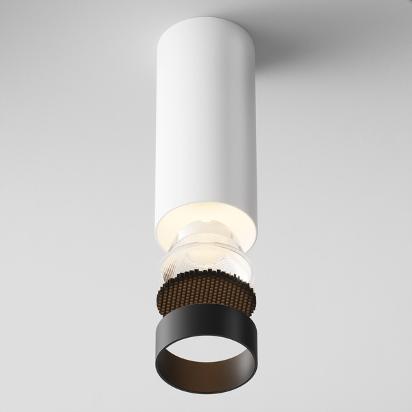 Sufitowa oprawa natynkowa Focus C056CL-L12W3K-W-D-W LED 12W 3000K biała