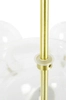 Bubbles lampa wisząca Capri MSE1501100554 LED 70W 3000K przezroczysta złota