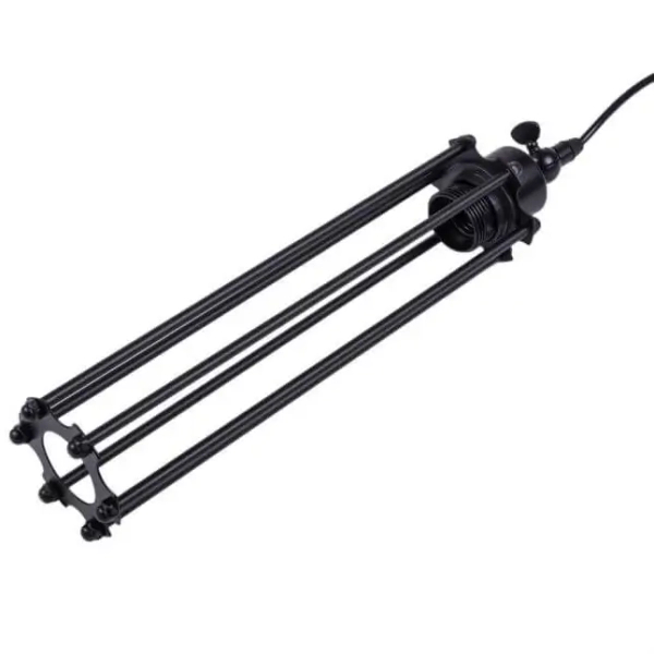 Lampa wisząca loft RETRO KRH-E27 metalowa vintage zwis czarny