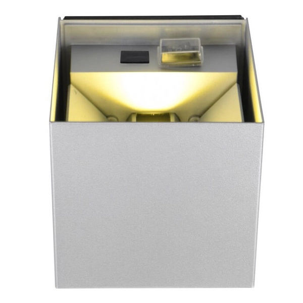 Elewacyjna lampa ledowa Talent R27759187 LED 12W 3000K IP44 srebrny