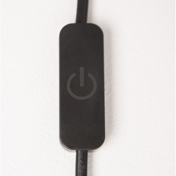 Ścienna lampa pierścień CHINU LE41607 LED 18W 3000K metalowy czarny outlet