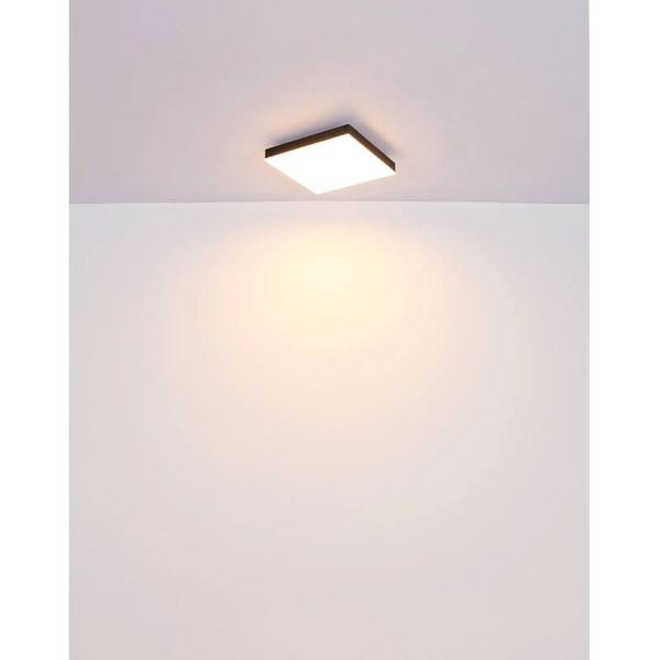 Sufitowa lampa Doro 41594D1M LED 18W 3000K square mosiądz biała