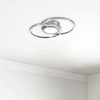 Rings LAMPA sufitowa SIRIUS 5290 Rabalux metalowy plafon LED 30W 4000K pierścienie chrom