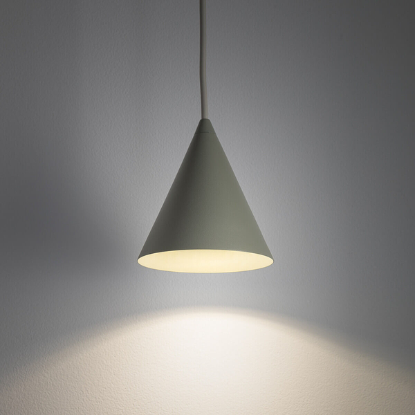 Trójkątna lampa nad stół ZENITH 11492 wisząca szałwiowy