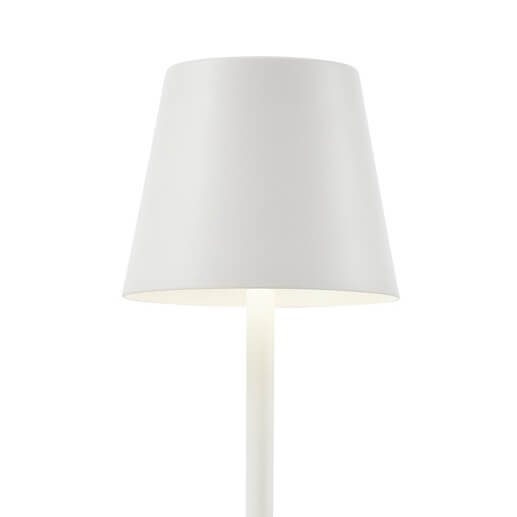 Stołowa lampka na taras Atlis TB-2821-WH  Italux LED 5W 3000-6500K IP54 biały