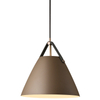 Industrialna lampa wisząca Strap 84333009 Nordlux brązowa