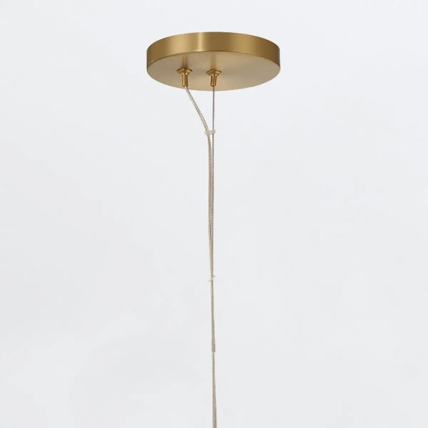 Wisząca lampa Kepler QN-KEPLER-1P-S-BG LED 10W 3000K kulista złoty biały