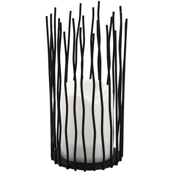 Latarenka ogrodowa Nyborg 313256 filar 4000K na baterie czarna