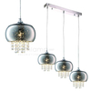 LAMPA wisząca STARLIGHT ML3787 Milagro metalowa OPRAWA listwa ZWIS z kryształkami kaskada glamour crystal chrom