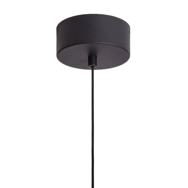 Lampa wisząca metalowa Rotonde ABR-LWO-RTO-10W-BZ LED 10W biała czarna